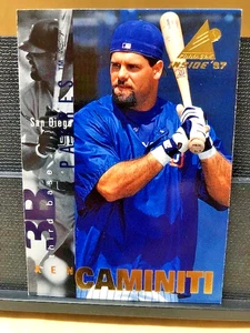 Pinnacle Baseball Inside '97 - Card #83 Ken Caminiti, San Diego Padres-Excellent - Picture 1 of 10