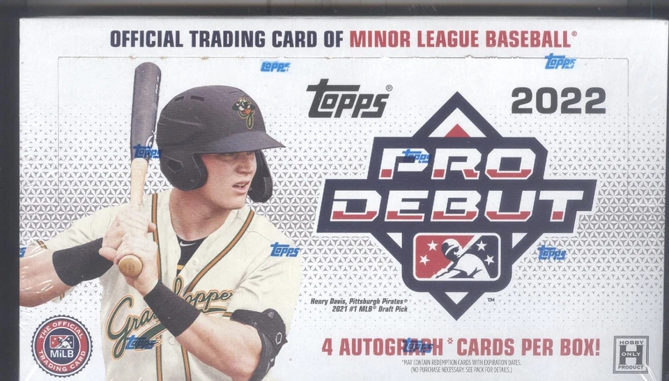 2022 Topps Pro Debut Baseball Hobby Box Sealed - Image 1 of 1