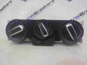 Volkswagen Polo 6R 2009-2014 Heater Controls Dials Panel 6R0820045G 6R0820045N - Picture 1 of 2
