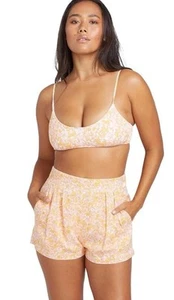 NWT Volcom Women's Coco Ho High Waisted Beach Short - Various Sizes - Picture 1 of 5