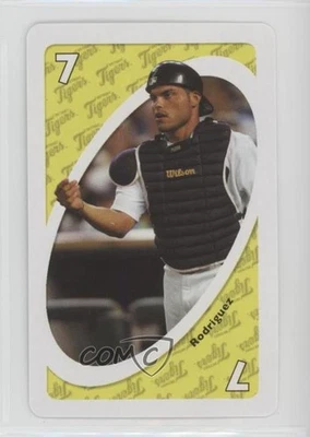 2006 Uno Stars of the American League Collector's Tin Ivan Rodriquez #7Y - Image 1 of 2
