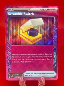 Juego de cartas coleccionables Pokémon Scramble Switch 186/191 Surging Sparks ultra raro inglés 2024 casi nuevo - Imagen 1 de 2