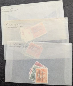 EDW1949SELL : SWITZERLAND 1950 Scott #6O1-O8. 3 Complete sets. VF MNH. Cat $450. - Bild 1 von 3