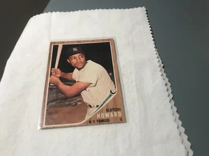 1962 Topps Baseball Elston Howard #400 Ex - Picture 1 of 2