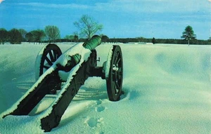 Lafayette Cannon at Yorktown Virginia Unposted  Vintage Chrome PC - Picture 1 of 2