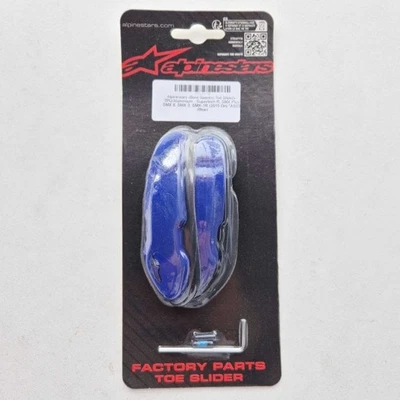 Alpinestars AS03 Toe Sliders - TPU/Aluminium - Supertech/SMX Plus 2015> (blau) - Bild 1 von 4
