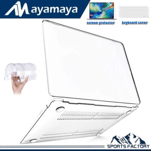 F 2020 MacBook Air 13" M1 A2179 A2337 Clear Case Shell & Keyboard LCD Protector - Picture 1 of 12