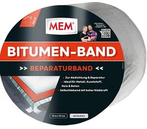 MEM Bitumenband Alu 10cmx10m - Bild 1 von 1