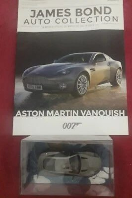  1:43  Auto 007 Aston Martin Vanquish La Morte Può Attendere, nuovo + fascicolo - Immagine 1 di 4