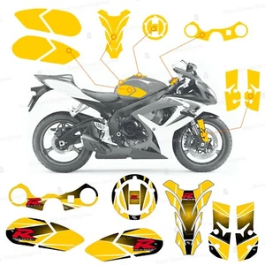 7pz Sticker Set 3D Schutz Kompatibel Mit Suzuki 600 750 Gsx-R 2006 - - Imagen 1 de 10