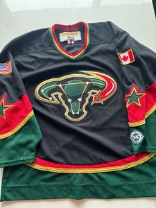 Dallas Stars 2003-06 KOHO Mooterus Hockey Trikot L Sami Helenius #6 Alternate - Bild 1 von 11