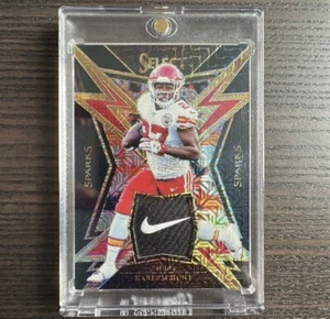 Kareem Hunt 1/1 Prizm - Nike Swoosh Patch Card  - Bild 1 von 2