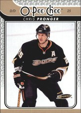 2009-10 O-Pee-Chee Anaheim Ducks Hockey Card #462 Chris Pronger