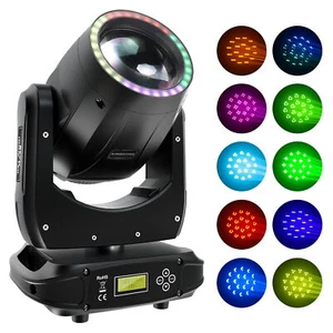 U'King 200W LED Beam Moving Head Light Gobo 8Prism DMX Stage Light DJ Disco Club - Picture 1 of 11