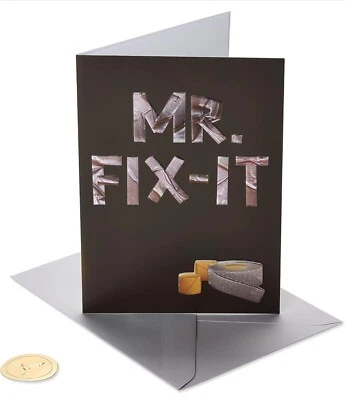 Papyrus Father's Day Card ( Mr. Fix It ) Duct Tape Card - Image 1 of 4