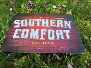 Southern Comfort Tin Embossed  Bar Sign 11X14 Inch The Spirit Of New Orleans La - Picture 1 of 4