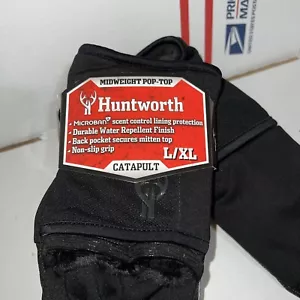 Men's Huntworth, L/XL, Catapult Stealth Pop-Top Gloves/ Black - NWT - Picture 1 of 7