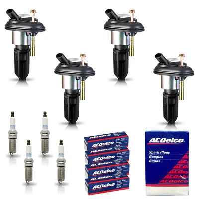 4 bobinas de encendido y 4 bujías de iridio ACDelco para Isuzu i-290 2007-2008 2,9 L l4 Foto 1 de 4