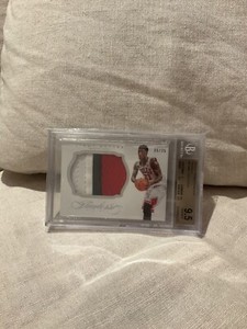 2013-14 Panini Flawless Patches 6/25 Jimmy Butler BGS 9.5 GEM MINT Patch Auto #9