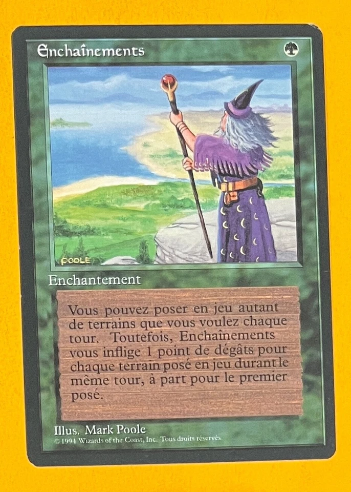 MTG FASTBOND (French) Revised FBB (OldManMTG 008-889) - Image 1 of 4