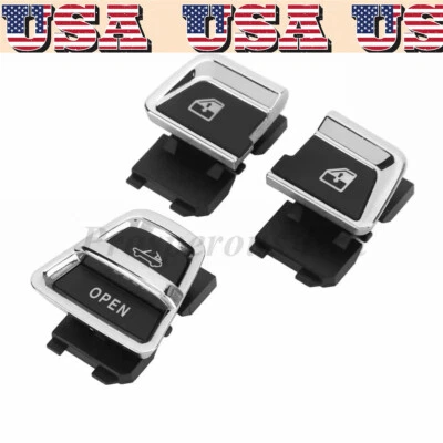 Botón interruptor abierto techo ventana derecha derecha 3 piezas para Ferrari California 2009-2014 4,3 L Foto 1 de 4