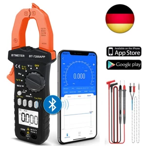 Misuratore a Pinza 6000 Conta CA 600V True RMS Resistenza Multimetro - Foto 1 di 8
