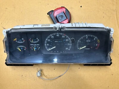 87-91 福特卡车 F250 F350 - 柴油仪表组带转速计 7.3 6.9 — 第 1/4 张图片