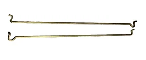 Fit For Ford 2000 3000 4000 5000 5600 6600 Tractor Hood Door Prop Rod Set / Pair - Picture 1 of 2