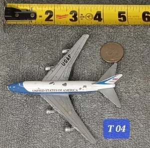 747 Jet USAF Air Force One - United States of America Airplane Diecast Realtoy - Picture 1 of 5