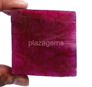 2566.00 Ct Cube Rough Natural Red Color Ruby African Loose Gemstone 5JRA - Picture 1 of 10