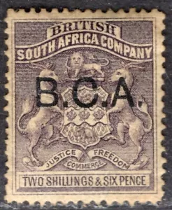 BRITISH CENTRAL AFRICA 1891/5 STAMP Sc. # 9 MH.. - Picture 1 of 2