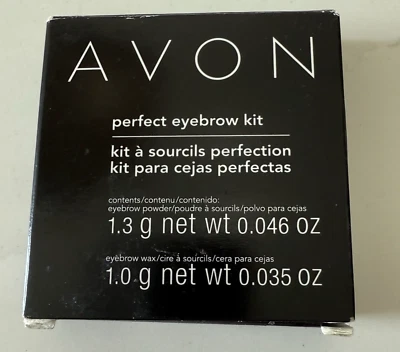 AVON Perfect Eyebrow Kit Powder and Wax T100 Blonde NEW in Box - Image 1 of 4