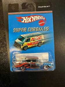 Chevy Bel Air 2007 Hot Wheels Super Chromes - '57 escala 1/64 - Imagen 1 de 3