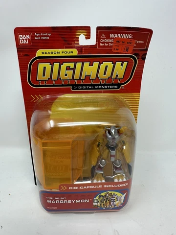 Digimon Digi-Spirit Wargreymon Digi-Capsule Season 4 Bandai New Sealed Rare Cover