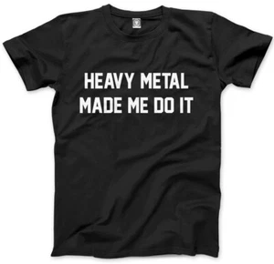 Heavy Metal Made Me Do It - Camiseta para niños Rocker Rocker Band - Imagen 1 de 4