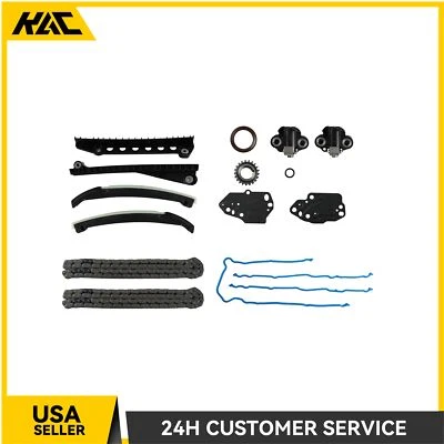 Engine Timing Chain Kit w/Tensioners Cover Gasket For Ford F250 2005 2006-2008 - Image 1 of 4