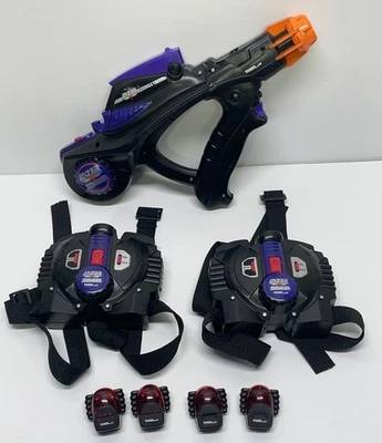 Tiger Electronics LAZER Tag Stinger Lote Antigo 1998 Retro Laser Tag Brinquedo com Extras - Imagem 1 de 4