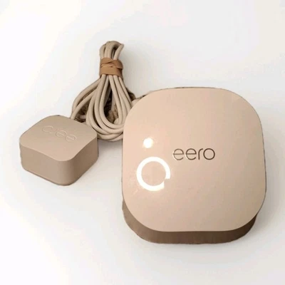 Eero 6 2-Port Dual-Band WiFi Router 900 MBPS N010001 with Mesh Range Extender - Image 1 of 4