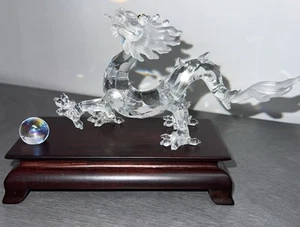 Swarovski Crystal Zodiacs - Dragon with Stand #238202 - Pre-owned - Picture 1 of 6