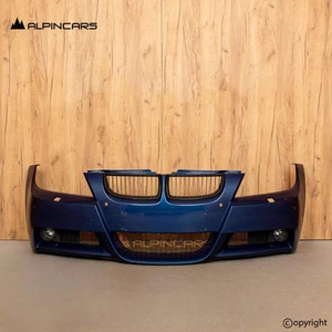 PAQUETE M BMW 3 E90 E91 parachoques delantero parachoques Lemans azul KY29959 - Imagen 1 de 7