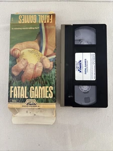 Fatal Games 1984 VHS Slasher Media Horror - Picture 1 of 4