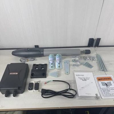 GATEXPERT SW300DC Automatic Gate Opener w/Remote for Dual Swing Gates 10 Feet - Image 1 of 4