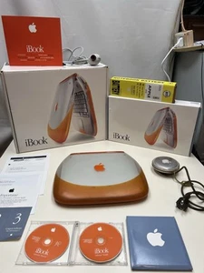 Apple iBook Clamshell G3 Orange Full Boxed Private Collection - Photo 1/24