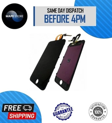 Ricambio iPod Touch 5a 6a 7a Generazione Retina LCD Digitalizzatore Touch Screen Nero - Immagine 1 di 3