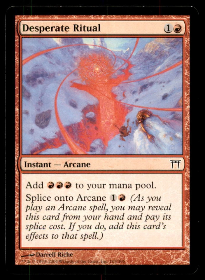 MTG Desperate Ritual LP Light Play Champions of Kamigawa [2880] - Image 1 of 1