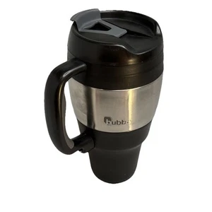 Taza de viaje aislada Bubba 34 oz negra con mango abridor de botellas sin BPA USADA EN EXCELENTE ESTADO - Imagen 1 de 12