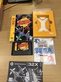 Shadow Squadron (Sega 32X) with manual