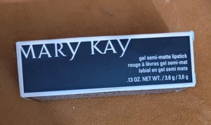 Mary Kay Gel Semi-Matte Lipstick Red Stiletto Full Size 157973 - Picture 1 of 2