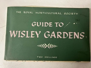 1955 Guide To Wisley Gardens Royal Horticultural Society Booklet RHS Wisley - Picture 1 of 10