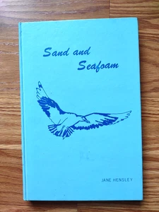 Sand And Sea Foam By Jane Hensley RARE Vintage Poetry Book 1974 HC - Picture 1 of 5